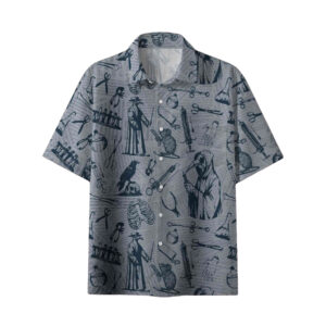 Black Death Hawaiian Shirt