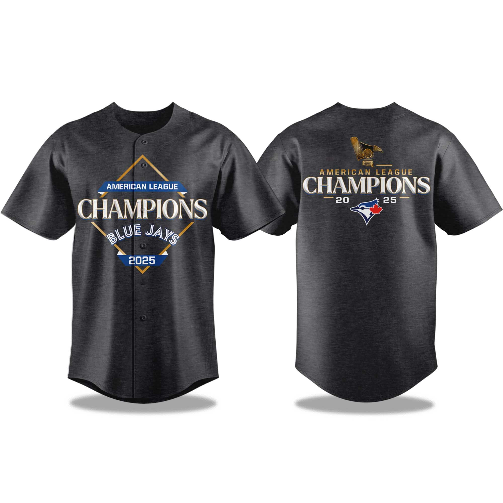 Blue Jays American League Champions 2025 Baseball Jersey 1 Blue Jays American League Champions 2025 Baseball Jersey