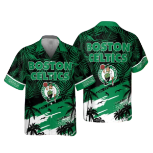 Boston Celtics Summer Outfit Hawaiian Shirt