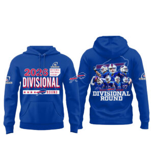 Buffalo Bills 2026 Football League Divisional Round Hoodie