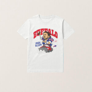 Buffalo Bills Josh Allen Snow Plow T-Shirt