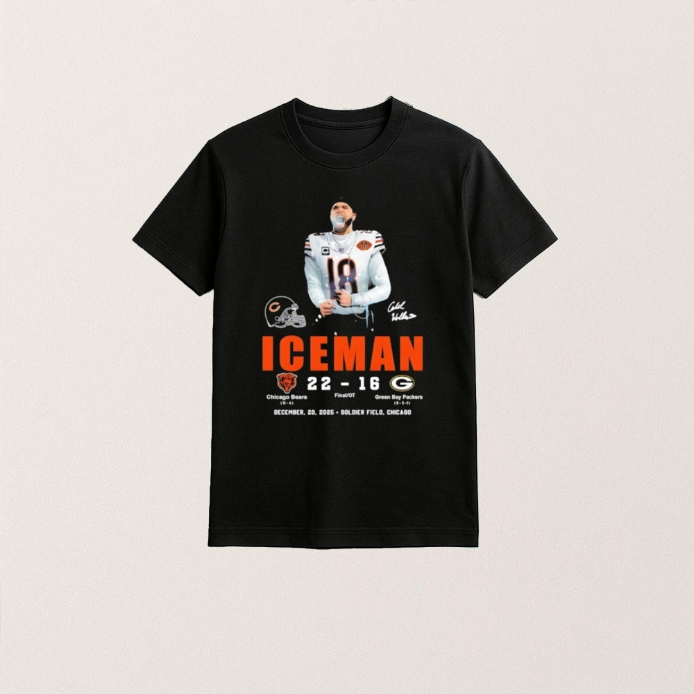 Caleb Williams 18 Chicago Bears T-Shirt 1 Caleb Williams 18 Chicago Bears T-Shirt