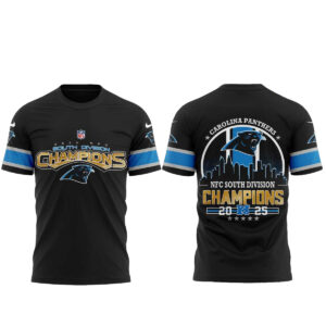 Carolina Panthers NFC South Division Champions T-Shirt and Hoodie
