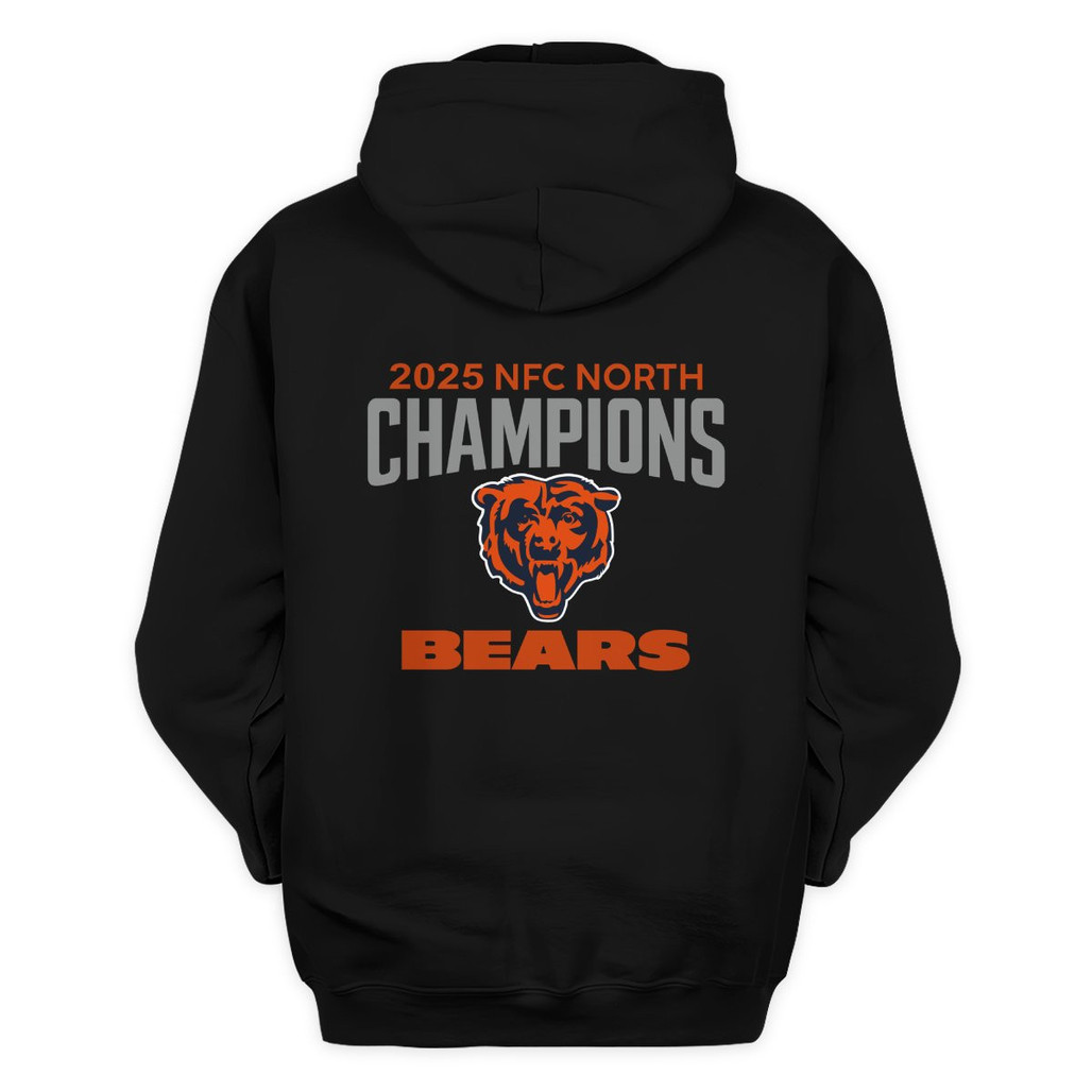Chicago Bears 2025 NFC North Champions Been There Won That Hoodie 2 Chicago Bears 2025 NFC North Champions Been There Won That Hoodie - Image 2