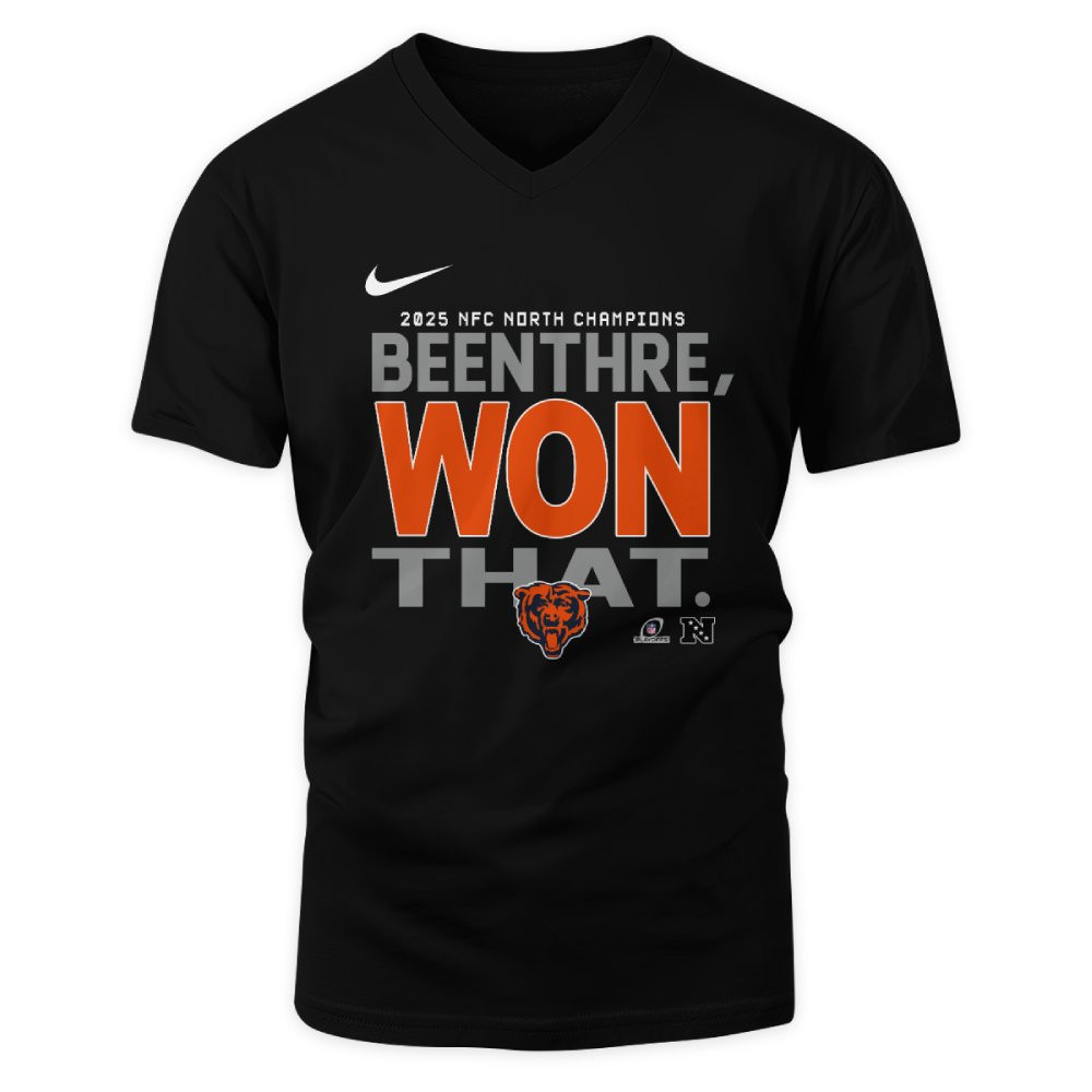 Chicago Bears 2025 NFC North Champions Been There Won That Hoodie 9 Chicago Bears 2025 NFC North Champions Been There Won That Hoodie - Image 9