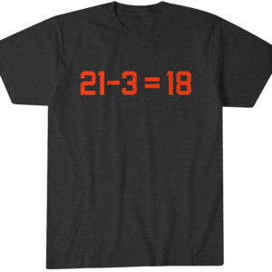 Chicago Bears Caleb Williams 21-3 = 18 T-Shirt