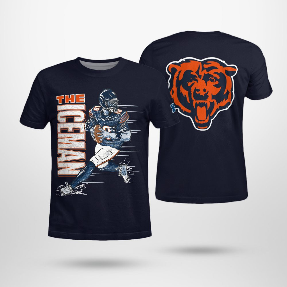 Chicago Bears Caleb Williams The Iceman Shirt 1 Chicago Bears Caleb Williams The Iceman Shirt