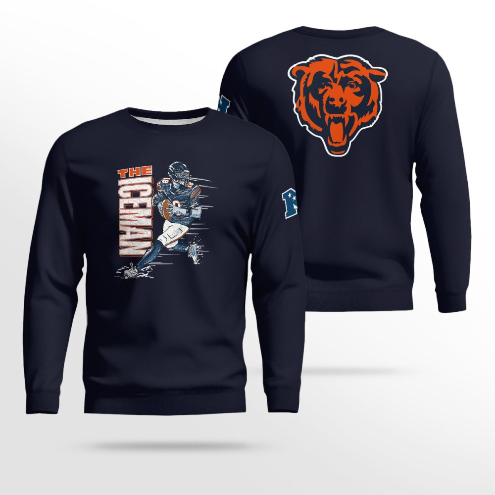 Chicago Bears Caleb Williams The Iceman Shirt 2 Chicago Bears Caleb Williams The Iceman Shirt - Image 2