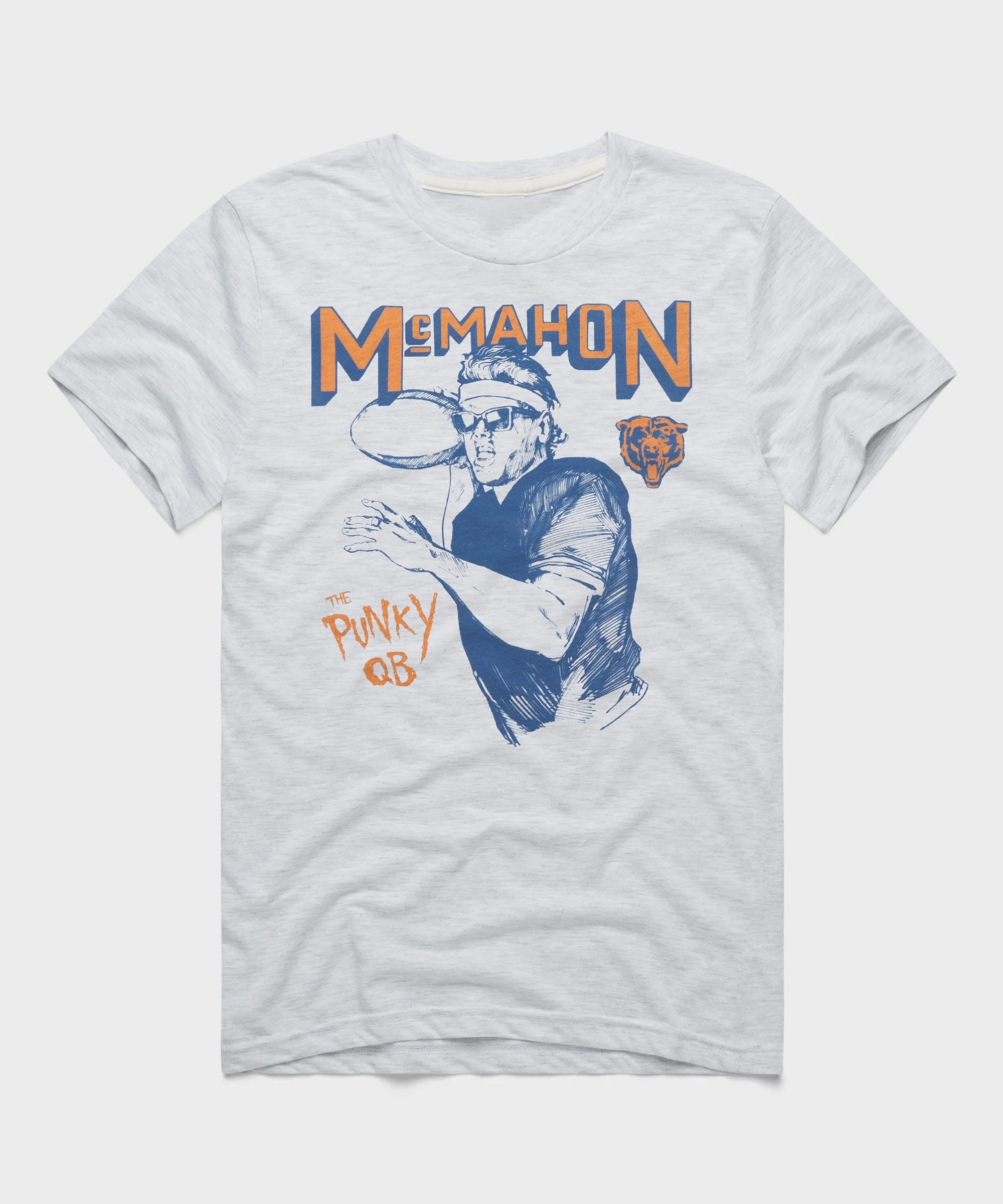 Chicago Bears Jim McMahon The Punky QB T-Shirt 1 Chicago Bears Jim McMahon The Punky QB T-Shirt