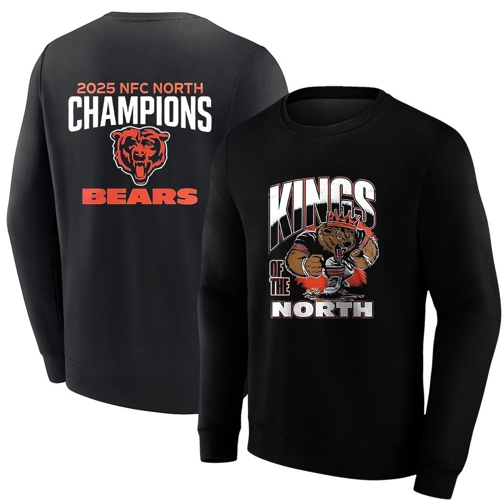 Chicago Bears Kings of the North Mascot Logo Shirt 3 Chicago Bears Kings of the North Mascot Logo Shirt - Image 3