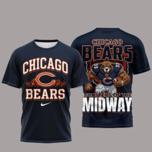 Chicago Bears Monsters Of The Midway T-Shirt