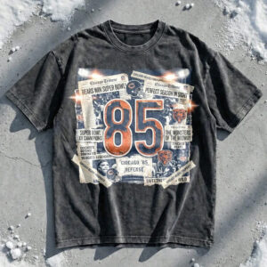 Chicago Bears Win Super Bowl XX Champions Wash T-Shirt