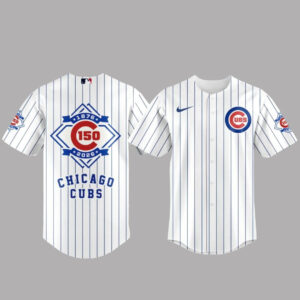 Chicago Cubs 150th Anniversary 1876-2026 Baseball Jersey
