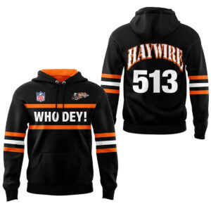 Cincinnati Bengals Who Dey Haywire 513 Hoodie