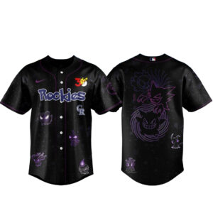 Colorado Rockies Pokemon 30th Anniversary 1996-2026 Baseball Jersey
