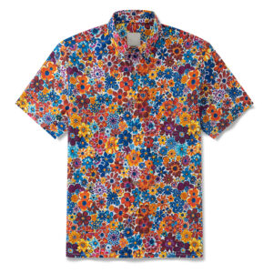 Colorful Flower Hawaiian Shirt