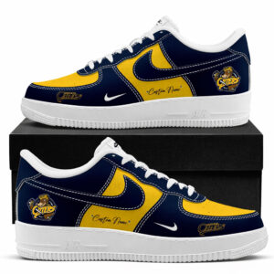Custom Name Erie Otters Seasons 2026 Air Force 1 Shoes Sneakers