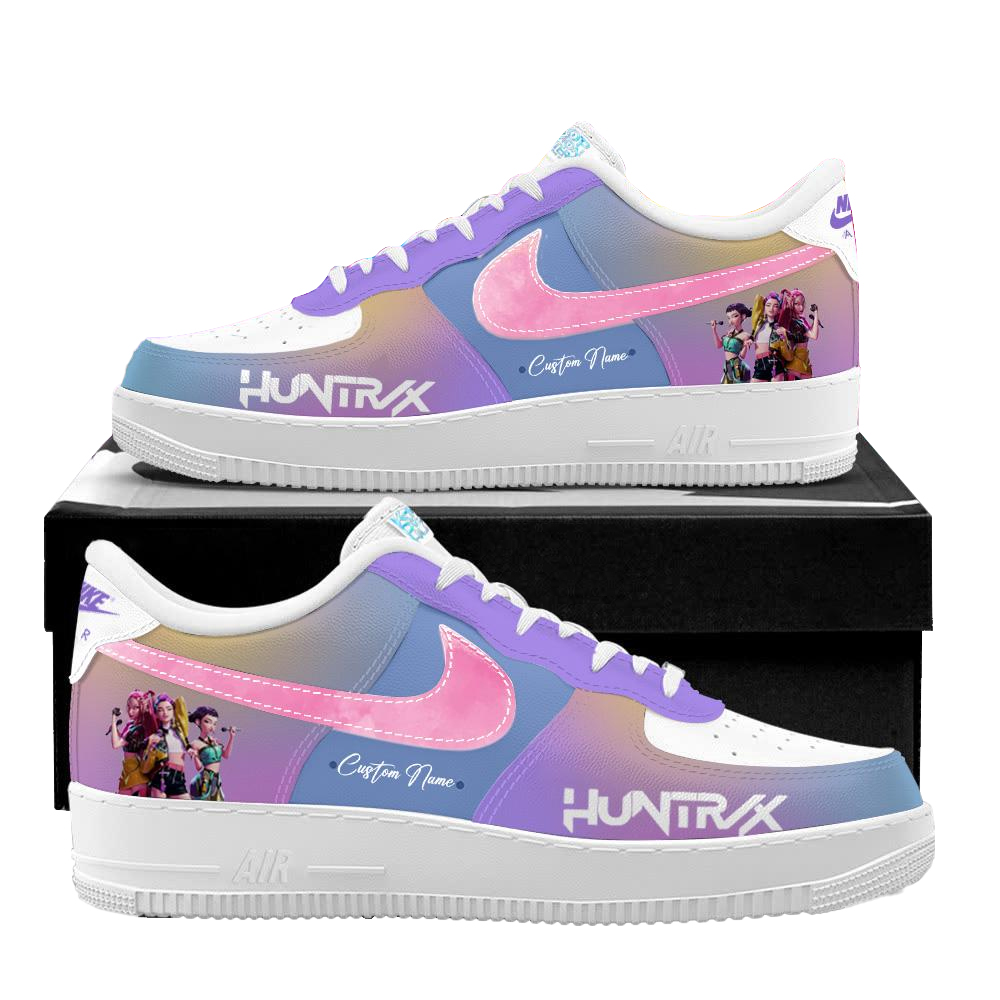 Custom Name K-Pop Demon Hunters Air Force 1 Shoes Sneakers Version 1 1 Custom Name K-Pop Demon Hunters Air Force 1 Shoes Sneakers Version 1