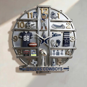 Dallas Cowboys Home Decorative 3D Wall Clock