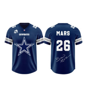 Dallas Cowboys x Bruno Mars The Romantic Tour 2026 Football Jersey