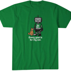 Dallas Stars Jason Robertson Every Goal Is For My Cat T-Shirt