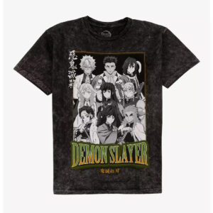 Demon Slayer Kimetsu No Yaiba Hashira Dark Wash T-Shirt