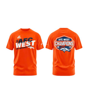 Denver Broncos 2025 AFC West Division Champions Shirt