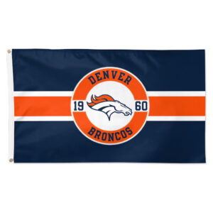 Denver Broncos Football 1960 Flag