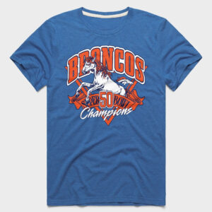 Denver Broncos Super Bowl 50 Champions T-Shirt