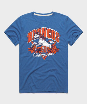 Denver Broncos Super Bowl 50 Champions T-Shirt