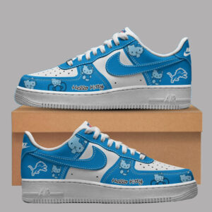 Detroit Lions x Hello Kitty Air Force 1 Shoes Sneakers