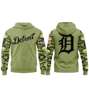 Detroit Tigers x Military Appreciation Night 2026 Hoodie