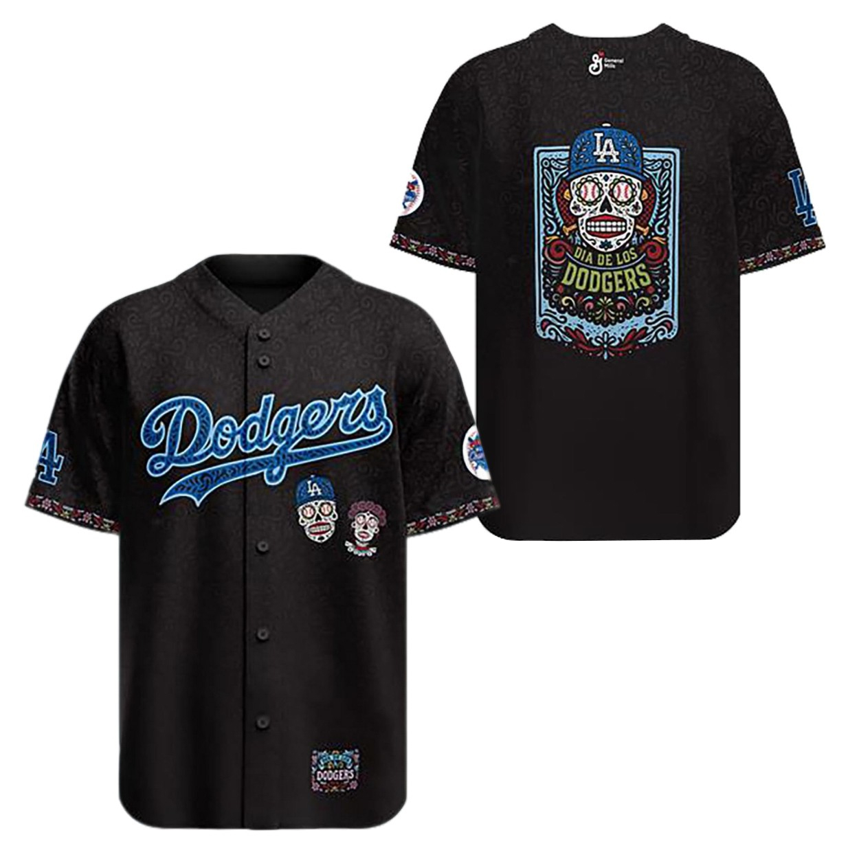 Dodgers Dia de Los Dodgers Night 2025 Baseball Jersey Giveaway 2 Dodgers Dia de Los Dodgers Night 2025 Baseball Jersey Giveaway - Image 2