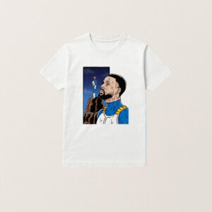 Dragon Ball Z Stephen Curry Vegeta Rainy Day Crossover Shirt