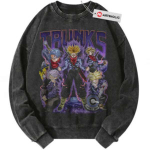 Dragon Ball Z Trunks Washed Sweatshirt