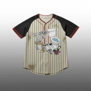 Drunk Raccoon Trashed Panda Baseball Jersey
