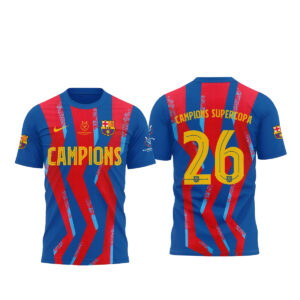 FC Barcelona Campions Supercopa 2026 Shirt