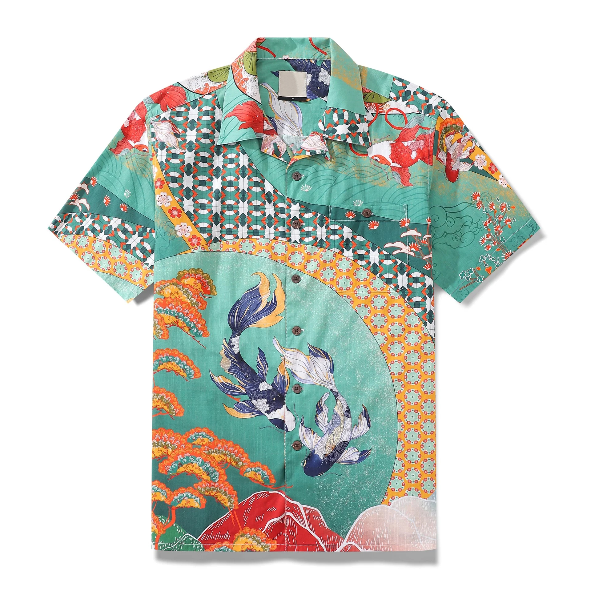 Fish Dancing Gracefully Hawaiian Shirt 1 Fish Dancing Gracefully Hawaiian Shirt