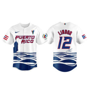 Francisco Lindor Puerto Rico 2026 New York Mets Personalized Baseball Jersey