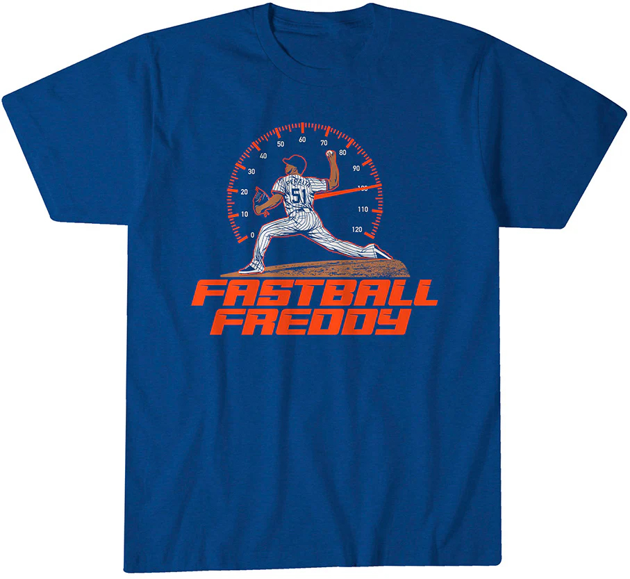 Freddy Peralta Fastball Freddy Queens T-Shirt 1 Freddy Peralta Fastball Freddy Queens T-Shirt