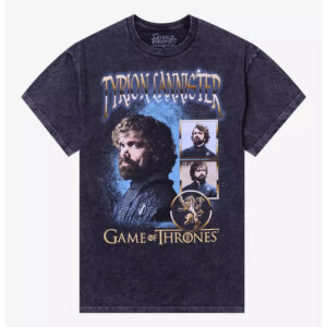 Game Of Thrones Tyrion Lannister Collage Wash T-Shirt