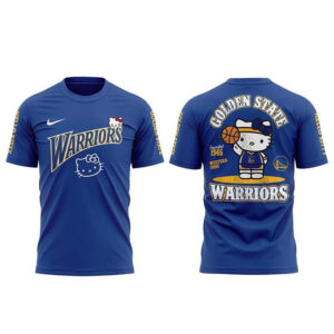 Golden State Warriors 2026 Hello Kitty Since 1946 Night T-Shirt