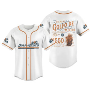 Golfo De México 1550 Retro Baseball Jersey