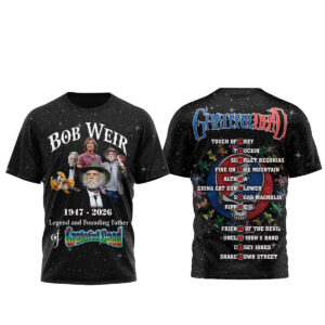 Grateful Dead Bob Weir Legend Forever Shirt