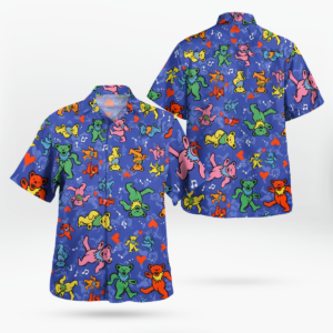 Grateful Dead Dancing Hawaiian Shirt