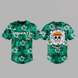 Hawaii Rainbow Warriors x One Piece Baseball Jersey