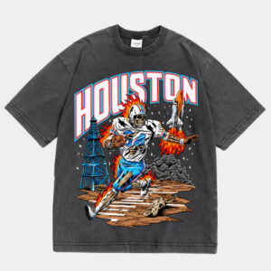 Houston Oilers Wash T-Shirt