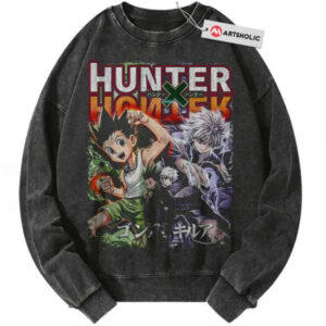 Hunter x Hunter Anime Washed Sweatshirt