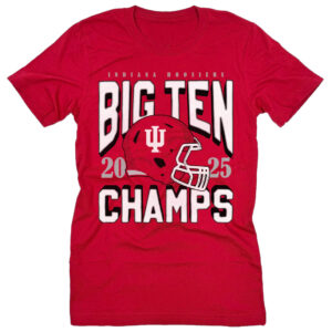 Indiana 2025 Big Ten Football Champs T-Shirt