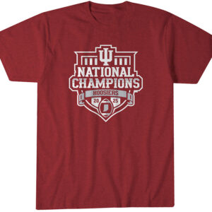 Indiana Football 2025 CFP National Champions Logo T-Shirt